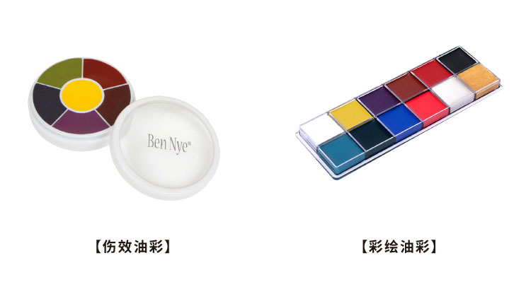 傷效油彩